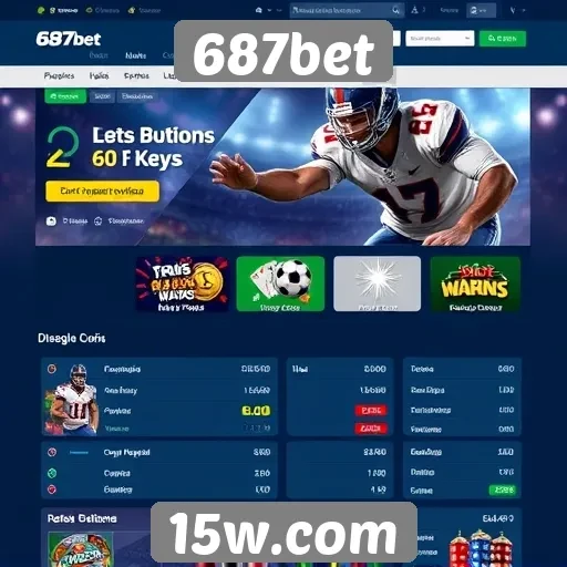 Facilidade de navegação destaca o site 687bet