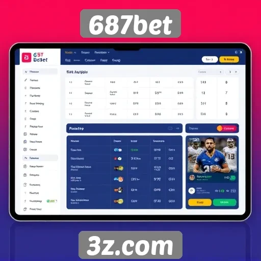 Avaliação da interface do usuário no 687bet